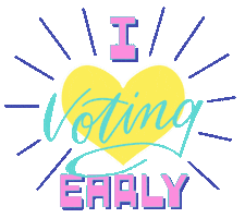 Heart Voting Sticker