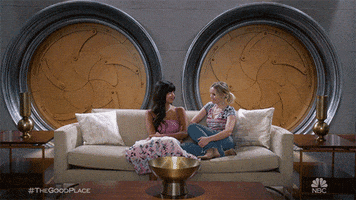 the good place friends GIF by NBC