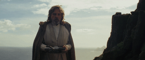 Giphy - the last jedi lightsaber GIF by Star Wars
