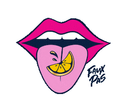 Sticker by Faux Pas Canned Cocktails