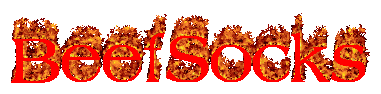 Fire Text Sticker