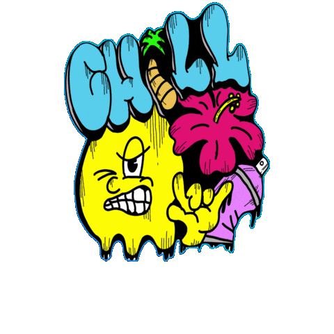 Chill 日本 Sticker