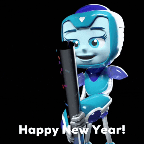 Happy New Year GIF by Blue Studios