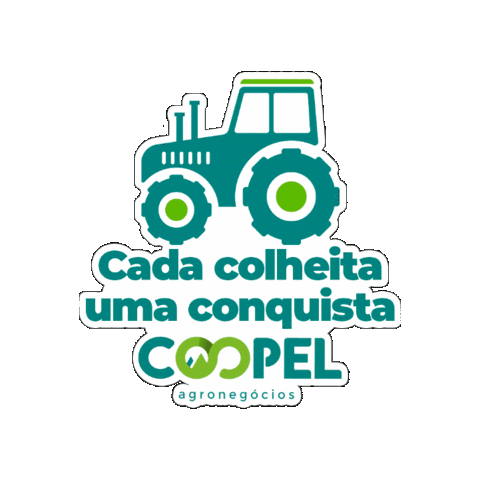 Agro Colheita Sticker by Coopel Agronegócios