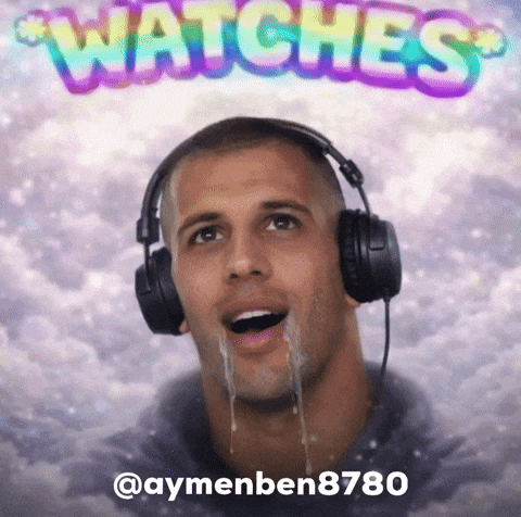 Islam Slimani Watches GIF