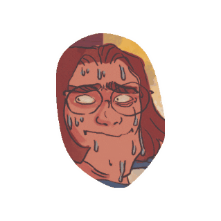 Nervous Sticker