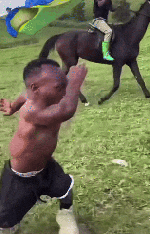 Man Running Instagram GIF