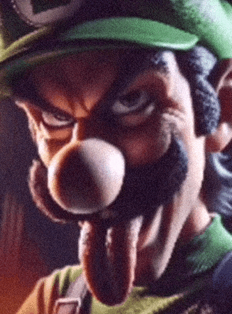 Super Mario Bros Tongue GIF