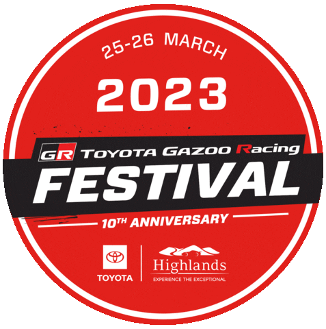 Racing Toyota Sticker by SaatchiNZ