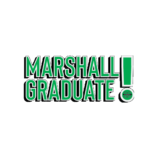 College Graduation Sticker by Marshall University