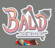 Pixel Art Baldtheviking GIF