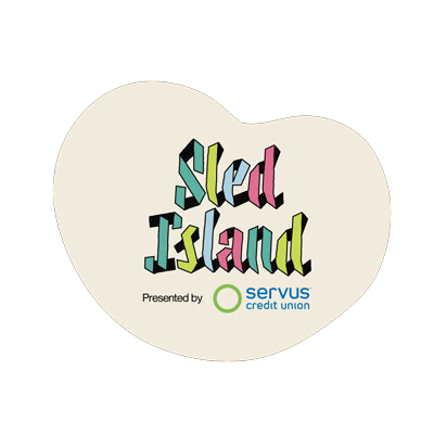 Sticker by Sled Island