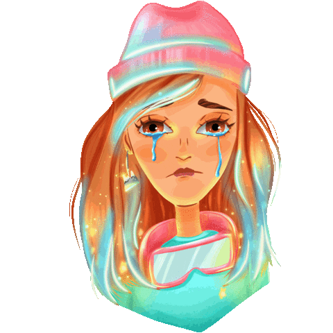 Cry Sticker