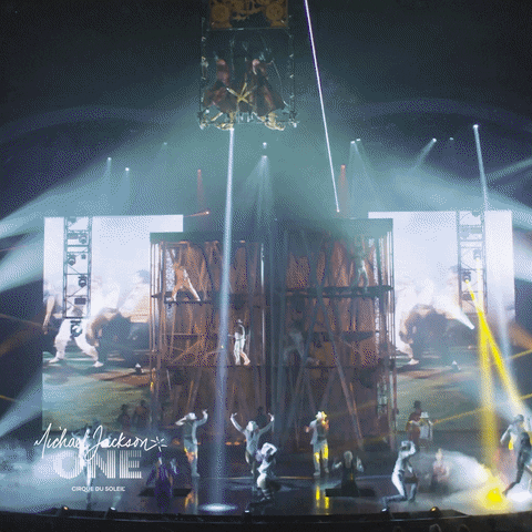 Michael Jackson Jump GIF by Cirque du Soleil