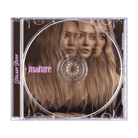 Cd Sticker by Hilary Duff HQ