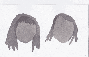 Black And White Love GIF by Mia Page