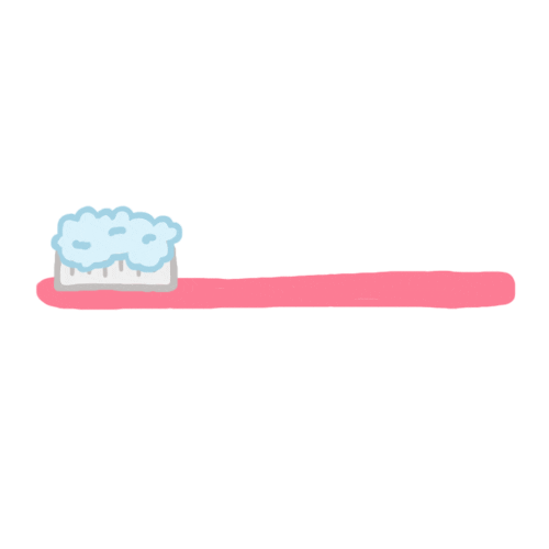 Teeth Toothbrush Sticker by jasnim
