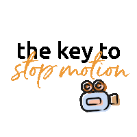 happy stop motion Sticker by The Key Item
