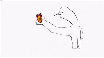 Fire Hand GIF by Irdor