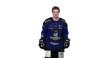 Happy Ice Hockey Sticker by Nidaros Hockey