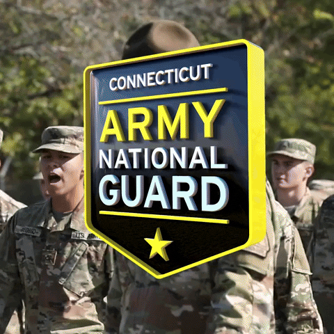 Glastonbury 3D Logo GIF by California Army National Guard