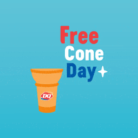 Ice Cream Cone GIF by Dairy Queen