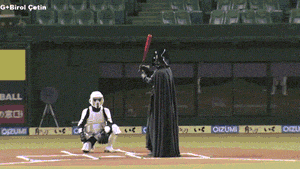 Star Wars Baseball GIF