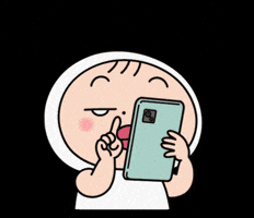 Scrolling Social Media GIF