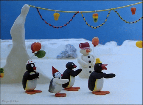 Happy Birthday Applause GIF by Pingu by pingu