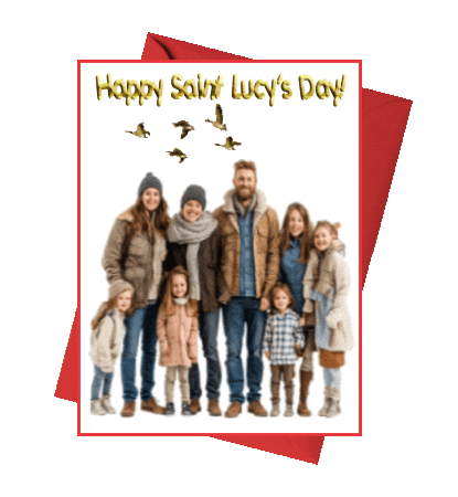 Finland Saint Lucys Day Sticker