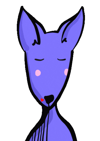 Dog Love Sticker by Ahoi