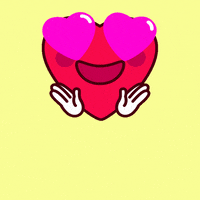 Love You Hearts GIF by Digital Pratik
