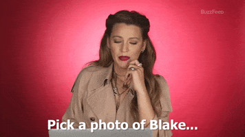 Blake Lively Cringe GIF by BuzzFeed