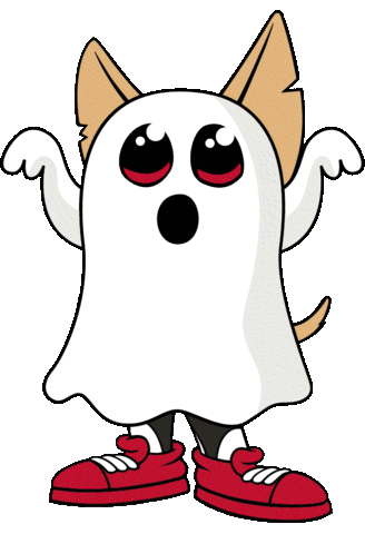Halloween Ghost Sticker by El Paso Chihuahuas
