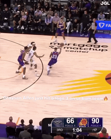 Grayson Allen Suns GIF