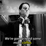 twin peaks coffee GIF