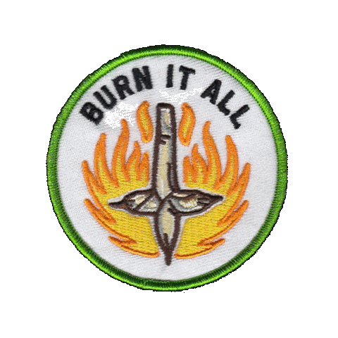 Peace Out Smoke Sticker by Marauder