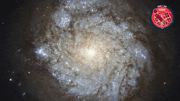 Spin Glow GIF by ESA/Hubble Space Telescope