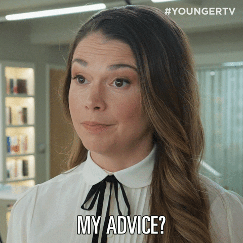 Tv Land Advice GIF by YoungerTV