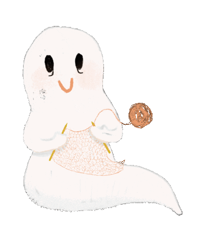 Halloween Ghost Sticker