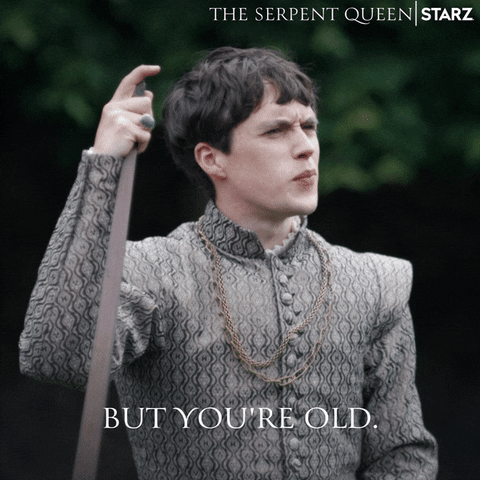 Confused Starz GIF by The Serpent Queen
