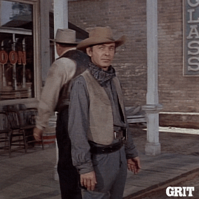 Thinking Cowboy GIF by GritTV