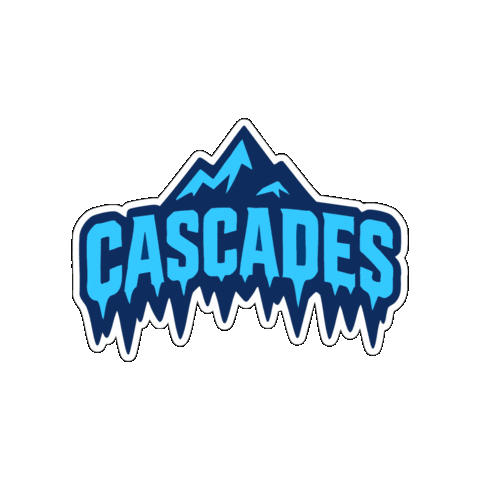 Cascades Sticker by Peak Elite Cheerleading