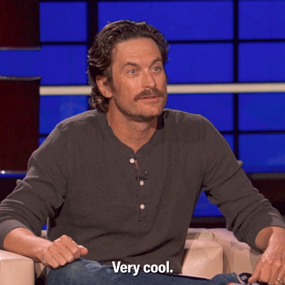 Excited Oliver Hudson GIF by ABC Network