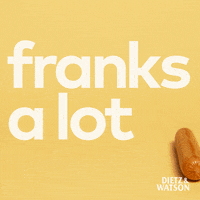 hot dog thank you GIF by Dietz & Watson