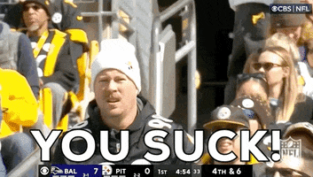 You Suck National Football League GIF by NFL
