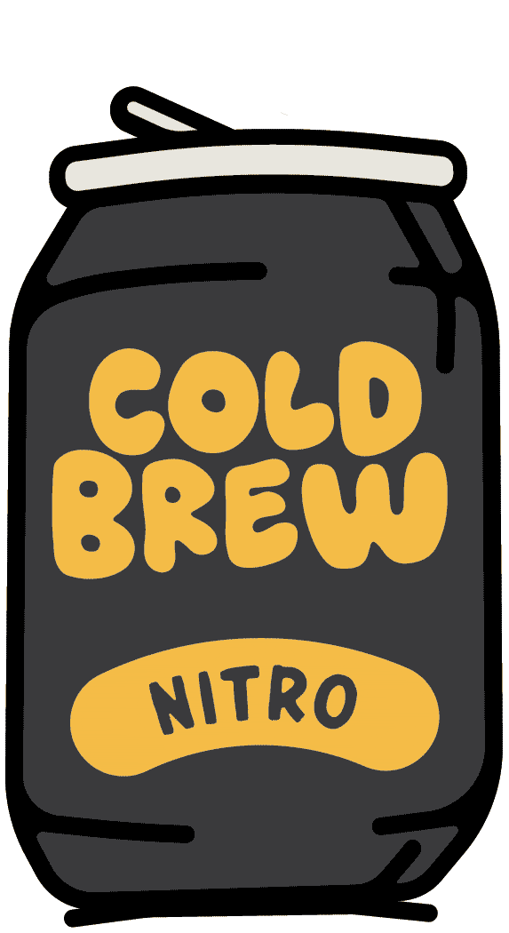 Bubbles Nitro Sticker by Portland Coffee Roasters