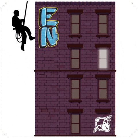 Street Art Fetus GIF by @Phetus88