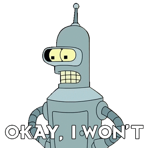 Robot No Sticker by HULU