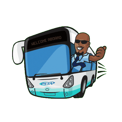 Publictransit Pinellas Sticker by Ride PSTA